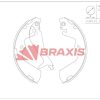 BRAXIS AC0162 - ARKA FREN BALATASI PABUC HYUNDAI STAREX 1997-2002 MINIBUS GALLOPER 98->