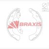 BRAXIS AC0211 - ARKA FREN BALATASI PABUC SUBARU JUSTY 95-03 SWIFT 90-00