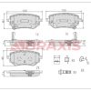 BRAXIS AB0622 - FREN BALATASI ARKA X-CLASS 470 17>