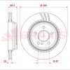 BRAXIS AE0952 - FREN DISKI ARKA S-CLASS W221 05>13 SL-CLASS R230 01>12