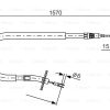 BOSCH 1987477860 - EL FREN TELI ARKA SOL MERCEDES SPRINTER 95>06