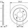 BOSCH 0986479S21 - ON FREN DISK AYNASI HAVALI HYUNDAI GETZ 03> 1,5 CRDI 256 MM