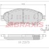 BRAXIS AA0735 - FREN BALATASI ON SUZUKI SX4 S-CROSS 13-> VITARA 15-> SX4 S-CROSS 2019->