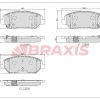 BRAXIS AA0749 - FREN BALATASI HYUNDAI ON I30 2016-> KIA CEED 2018->