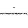 BOSCH 1987481394 - FREN HORTUMU ARKA W204 07>14 S204 07>14 C204 11> C207 13>16 W220 00>05 X204 09>15 R230 03>12