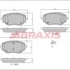 BRAXIS AA0787 - FREN BALATASI ON CLIO V 1.0 SCE 75 1.0 TCE 100 1.5 DCI 19 > MICRA V K14 1.0 18 >