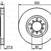 BOSCH 0986478197 - FREN DISKI ON S-CLASS W126 85>91 C126 85>91