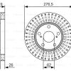 BOSCH 0986479A62 - ON FREN DISKI AYNASI HAVALI TOYOTA COROLLA 13-> AURIS 1.3 1.6 12-> AURIS 1.4 D4D 12-> (277X5)