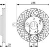 BOSCH 0986479R69 - FREN DISKI ON W203 00>07 CL203 03>08 C209 02>09 W210 96>02 R170 96>04