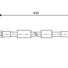 BOSCH 1987476139 - FREN HORTUMU ON LT 75>96