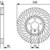 BOSCH 0986479W19 - ON SOL FREN DISKI BMW F10 F07 F11 F12 F01