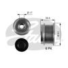 GATES OAP7100 - ALTERNATOR KASNAGI (BOSCH TIP) MERCEDES W202 96>00 S202 96>01 W210 96>02 V-CLASS 638/2 96>03 VITO 63