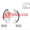 BRAXIS AC0028 - ARKA FREN BALATASI PABUC XSARA P306 XUD9 DW8 (1.9 8V) 97 00