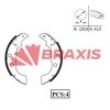 BRAXIS AC0043 - ARKA FREN BALATASI PABUC P306 XSARA XSARA II ZX P306 YM 1.9 1.9TD 1.8 8V ABSSIZ