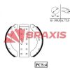 BRAXIS AC0083 - ARKA FREN BALATASI PABUC ISUZU NKR 55 K 4458 CIFT TEKER