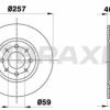 BRAXIS AE0027 - ON FREN DISK AYNASI DOBLO ALBEA LINEA BRAVO PANDA 1.4 / 1.3JTD STILO IDEA 1.2 16V 1.3JTD TEMPRA TIPO 2