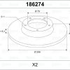 VALEO 186274 - FREN DISK BMW 3 SERISI E36 Z 3 (E 36)