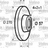 VALEO 186565 - ARKA FREN DISKI (4 BIJON) VECTRA B 1,6I 16V 1,7 TD 1,8I 16V (1995 )