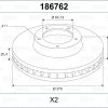 VALEO 186762 - ON FREN DISK MINI R50 R52 R53