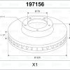 VALEO 197156 - ARKA FREN DISK RANGE ROVER SPORT 2,7 TDVM 05 DISCOVERY III 4,0 4X4 2,7 TD 04 (HAVALANDIRMALI) Ø:325M
