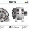 VALEO 439695 - ALTERNATOR 12V 90A 107-C1-C3-JUMPER-AYGO 1.4HDI 2.0HDI