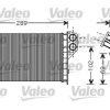 VALEO 812322 - KALORIFER RADYATORU P307 1,4HDI 1,6HDI 1,4 16V 1,6 16V 2,0 16V 03>05 AL4 OTOMATIK SOGUTMA BEHR TIPI