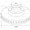 VALEO 197460 - ON FREN DISKI P407 P508 C5 III C6 DT20C / S9A