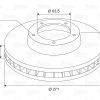 VALEO 197493 - ARKA FREN DISK AYNASI FOCUS III 11 /> OLCU: (271 * 11)