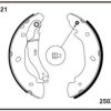 BESER BS21521 - ARKA FREN PABUCLU BALATA TRANSIT V184 01>06 V347 2.2TDCI / 2.4TDCI / 3.2TDCI 06 /> (ONDEN CEKER)