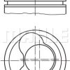 MAHLE 0305800 - PISTON+SEGMAN (81,01mm STD (5 SILINDIR MOTORUN 1, 2, PISTONLARI) LT28 / 35 / 46 TRANSPORTER T4 2,5TD