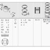 MAHLE 0396500 - MOTOR PISTON SEGMAN P406 P806 P605 R P306 XSARA XANTIA XM II XU10J4R 2,0 16V 86,00MM (STD)