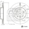 FEBI 171479 - FREN DISKI ARKA BMW F39 F40 F48 F44 F45 F46 MINI EV COUNTRYMAN 14> F54 F60