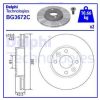 DELPHI BG3762 - ON FREN DISKI (CIFTLI PAKET) MICRA III-CLIO III-MEGANE II-MODUS-TWINGO-LOGAN