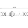 BOSCH 1987481683 - FREN HORTUMU DACIA DUSTER 2010>