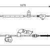 BOSCH 1987477951 - EL FREN TELI ARKA SAG P107 C1 AYGO 1,0 / 1,4HDI BOY:1478 / 1235 05>