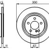 BOSCH 0986478472 - FREN DISKI ARKA S-CLASS W220 98>05