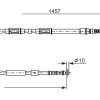 BOSCH 1987482900 - EL FRENI TELI ARKA SAG COROLLA 1998 2002