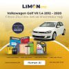 Volkswagen Golf VII 1.4 2012 - 2020 3'lü Filtron Filtre Seti ve Shell Motor Yağı
