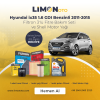 Hyundai ix35 1.6 GDI Benzinli 2011-2015 3'lü Filte Bakım Seti ve Shell Motor Yağı