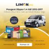 Peugeot Bipper 1.4 Hdi 2012-2017 3'lü Filtre Bakım Seti ve Shell Motor Yağı