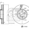 FEBI 171454 - FREN DISKI ON SOL BMW G20 G30 G11 G01 G02 G05 G14 G15 G32